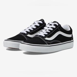 Vans Old Skool Black and White Suede Sneakers